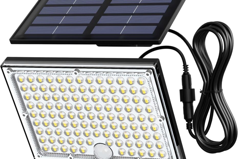 Illuminate Your Outdoors: JACKYLED Solar Motion Sensor Lights Review