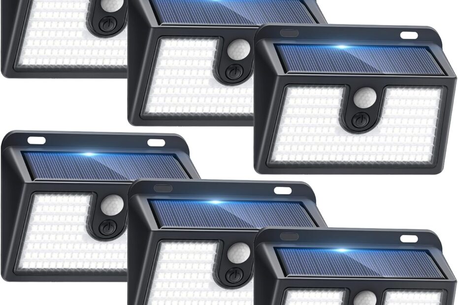 Illuminate Your Outdoors: Top 6 Packs of Solar Motion Sensor Lights Reviewed!