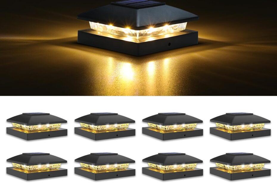 Illuminate Your Outdoors: VOLISUN 4x4 Solar Post Cap Light Review