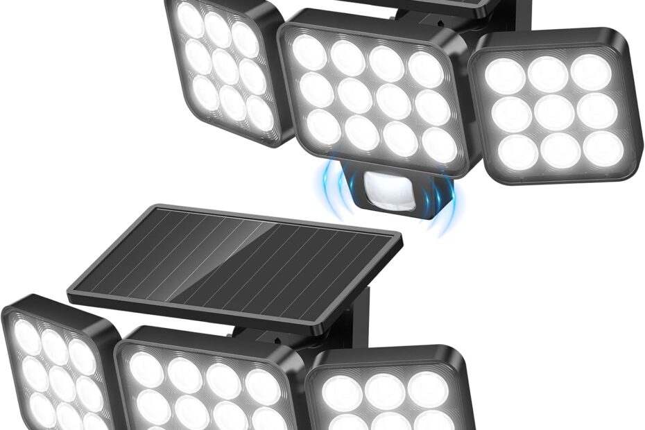 Illuminate Your Outdoors: WdtPro 2025 Solar Flood Lights Review