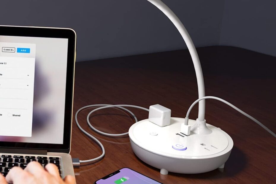 Illuminate Your Space: A Review of the Bodun LED Desk Lamp with USB Charging & AC Power
