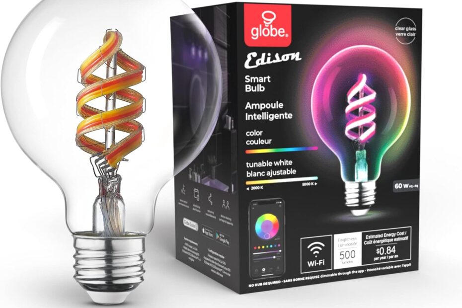 Illuminate Your Space: A Review of the GLOBE Electric Wi-Fi Smart LED Bulb