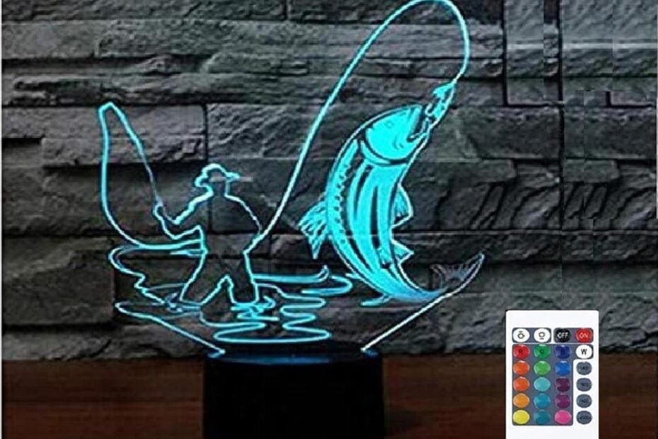 Illuminate Your Space: A Review of the SUPERIORVZND 3D Go Fishing Night Light