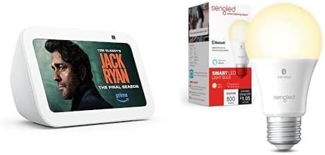 Illuminate Your Space: Echo Show 5 with Sengled Bluetooth Mesh Bulb Review