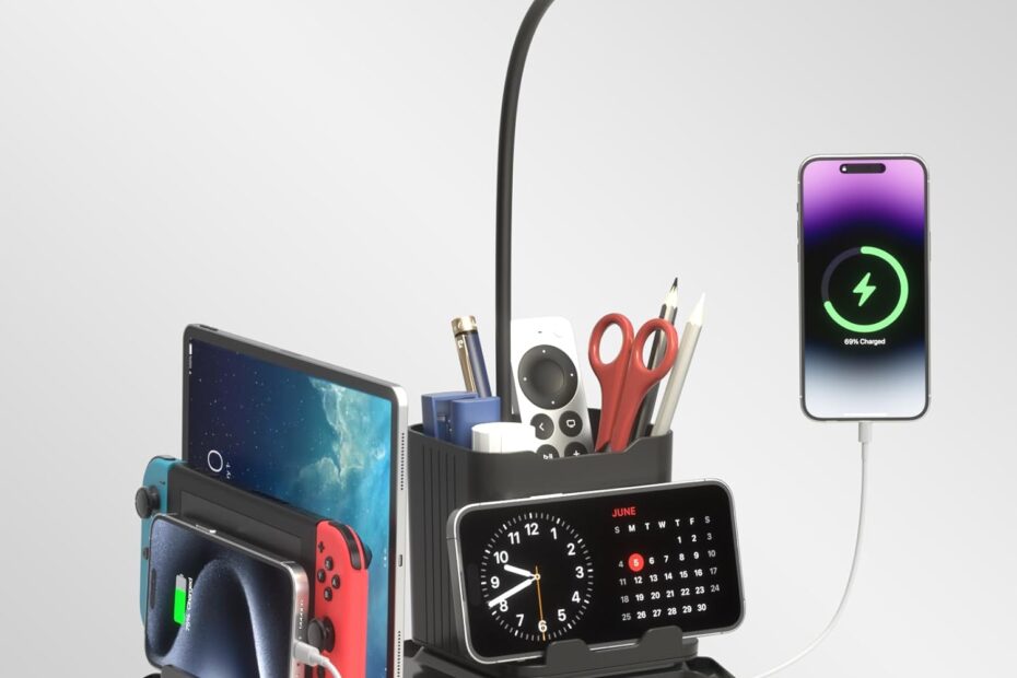 Illuminate Your Space: KDD Desk Lamp Review with USB Charging and Adjustable Brightness