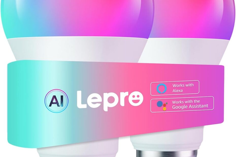 Illuminate Your Space: Lepro B2 AI Smart Light Bulbs Review & Features