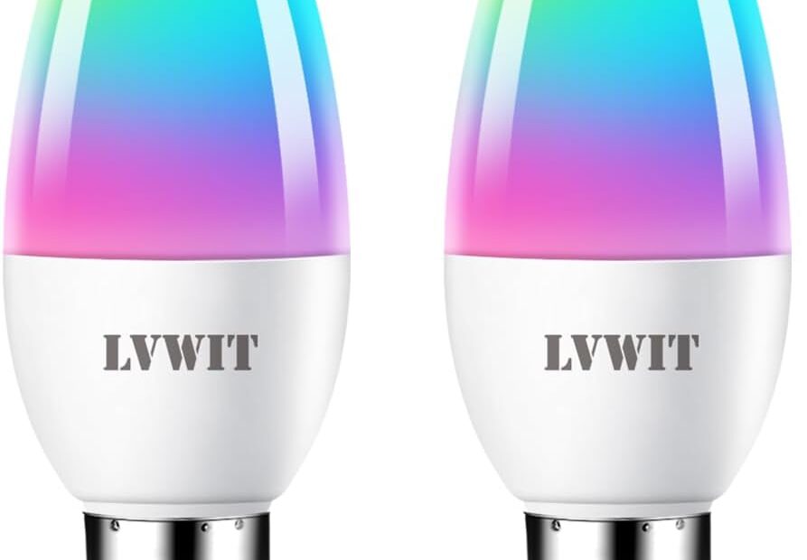 Illuminate Your Space: LVWIT Smart Candelabra LED Bulbs Review