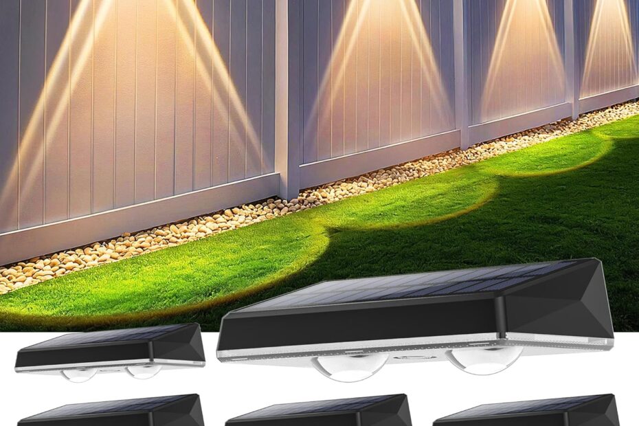 Illuminate Your Space: Review of Solar Fence Lights 8-Pack – Dusk to Dawn Magic!