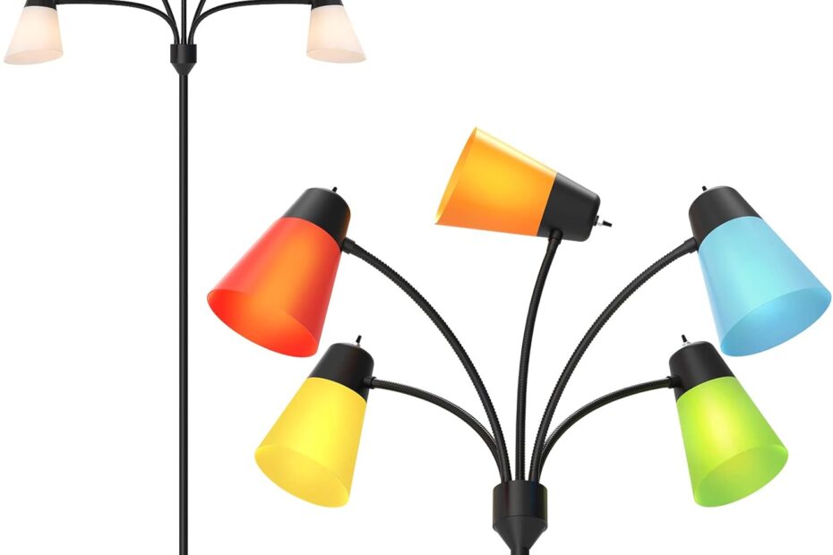 Illuminate Your Space: Review of the FOLKSMATE LED Multi-Head Floor Lamp