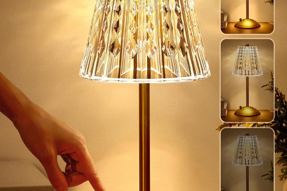 Illuminate Your Space: Review of the Vintage Cordless Dimmable Lamp
