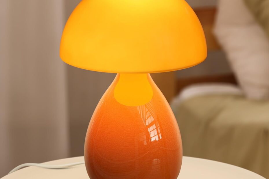 Illuminate Your Space: The Adorable Dimmable Mushroom Lamp Review