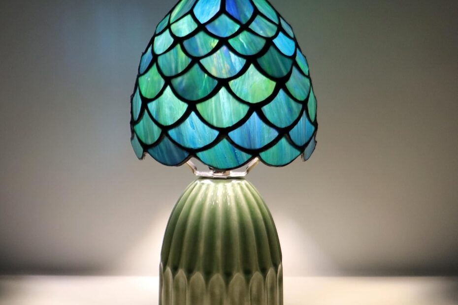 Illuminate Your Space: The Elegance of the Small Tiffany Mushroom Table Lamp