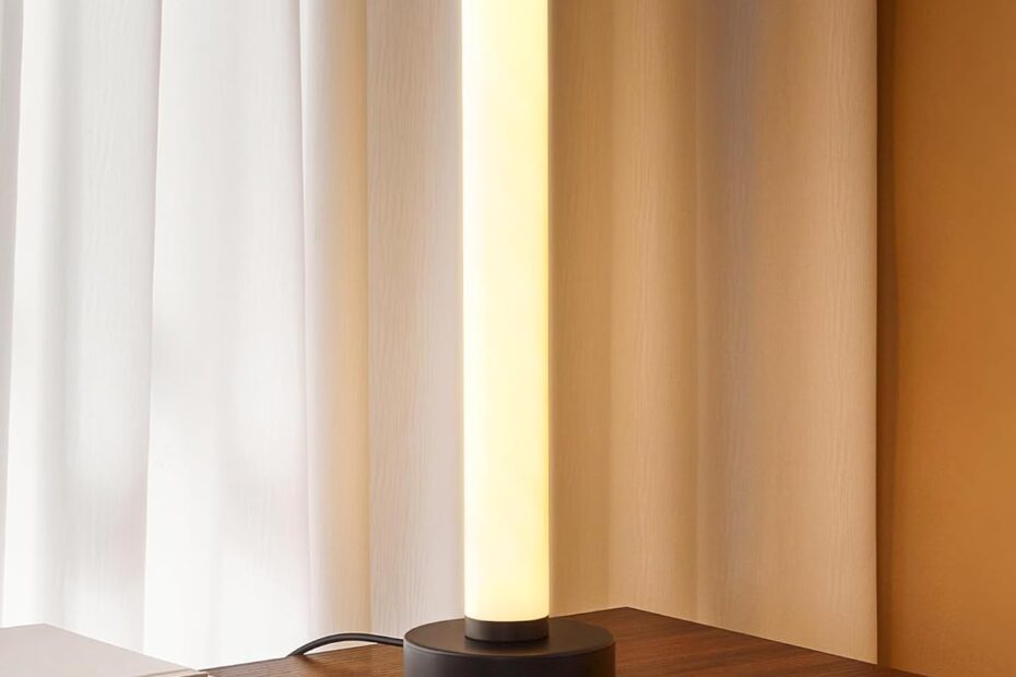 Illuminate Your Space: The Stylish Minimalist Dimmable LED Bedside Table Lamp Review