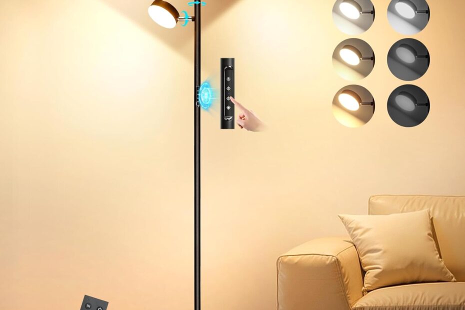 Illuminate Your Space: The Ultimate LED Tree Floor Lamp Review