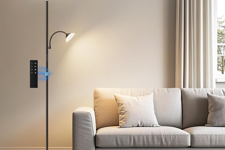 Illuminate Your Space: The Ultimate Review of the Upgraded 2-in-1 Torchiere Floor Lamp