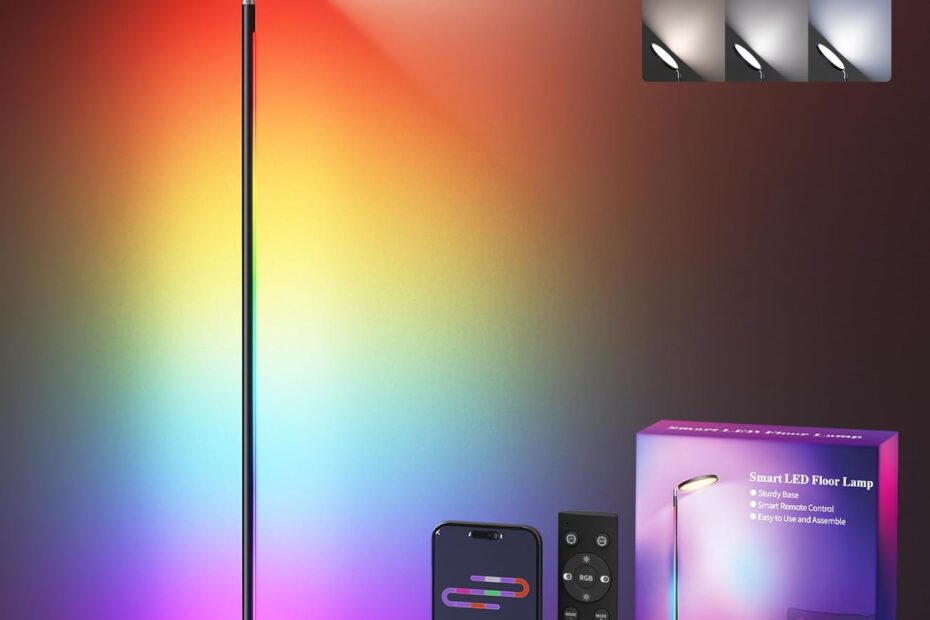 Illuminate Your Space: The Ultimate Smart LED Floor Lamp Review