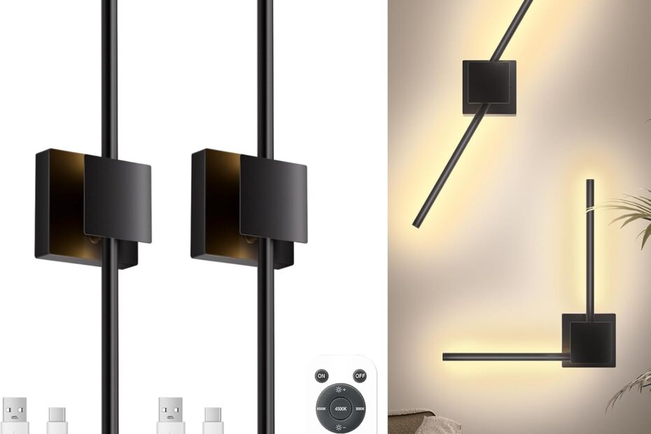 Illuminate Your Space: Torchlet Remote-Controlled Dimmable Wall Sconces Review