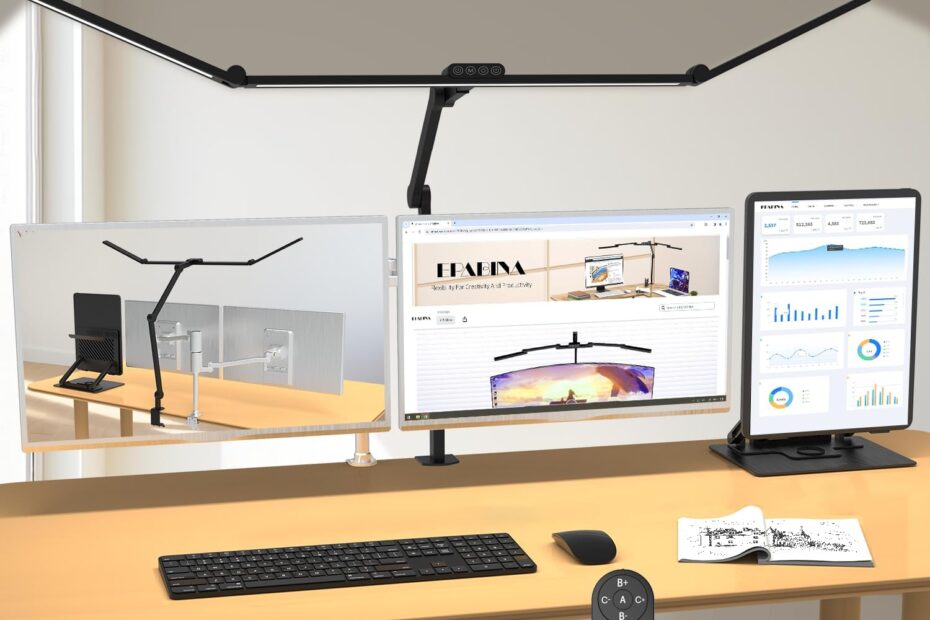Illuminate Your Workspace: Review of the 3000 Lumen Ultra Bright Desk Lamp