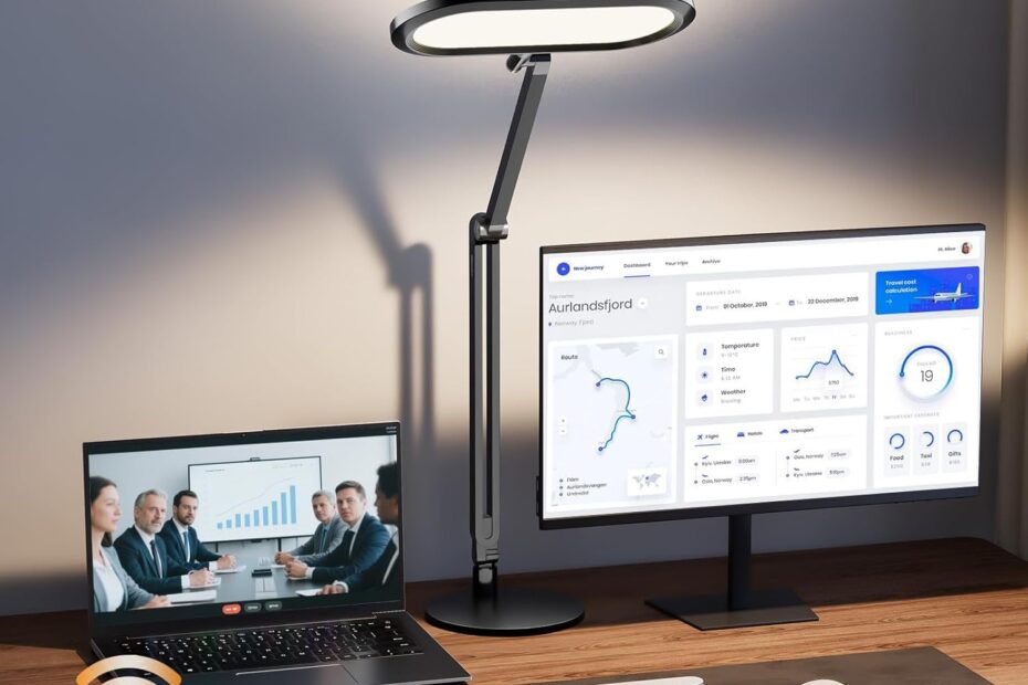 Illuminate Your Workspace: The Ultimate Eye-Caring Desk Lamp Review