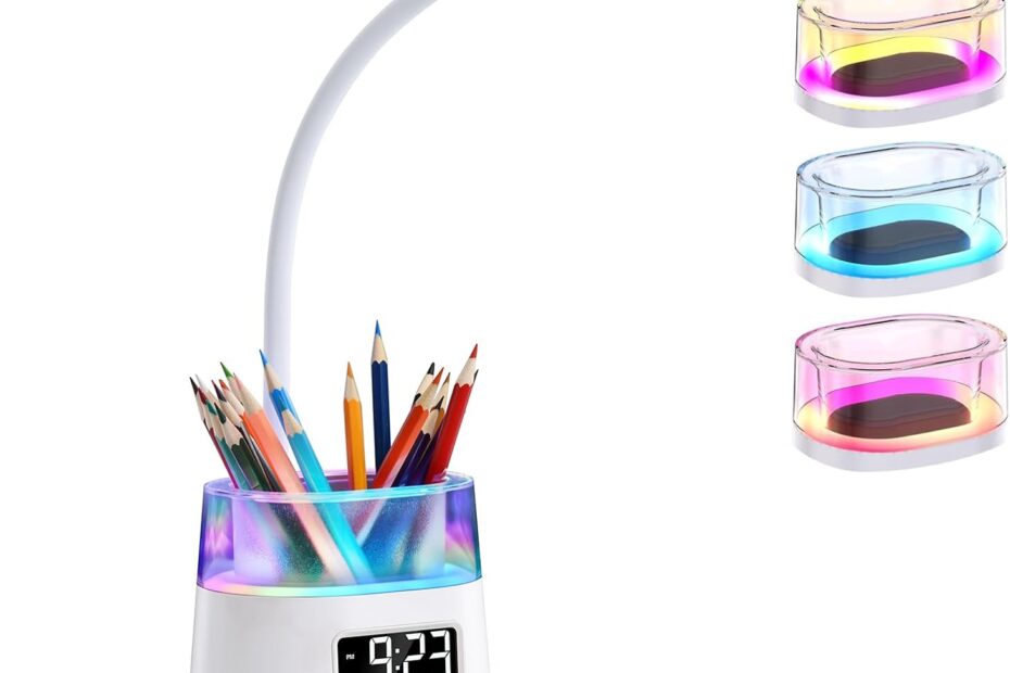 Illuminating Your Space: The Ultimate Review of WILIT LED Desk Lamp with USB Charging & RGB Night Light