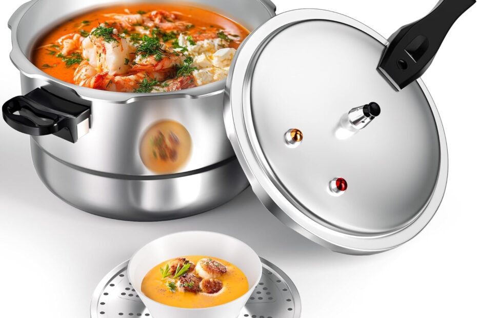 Maximize Flavor & Safety: WantJoin 10Qt Aluminum Pressure Cooker Review