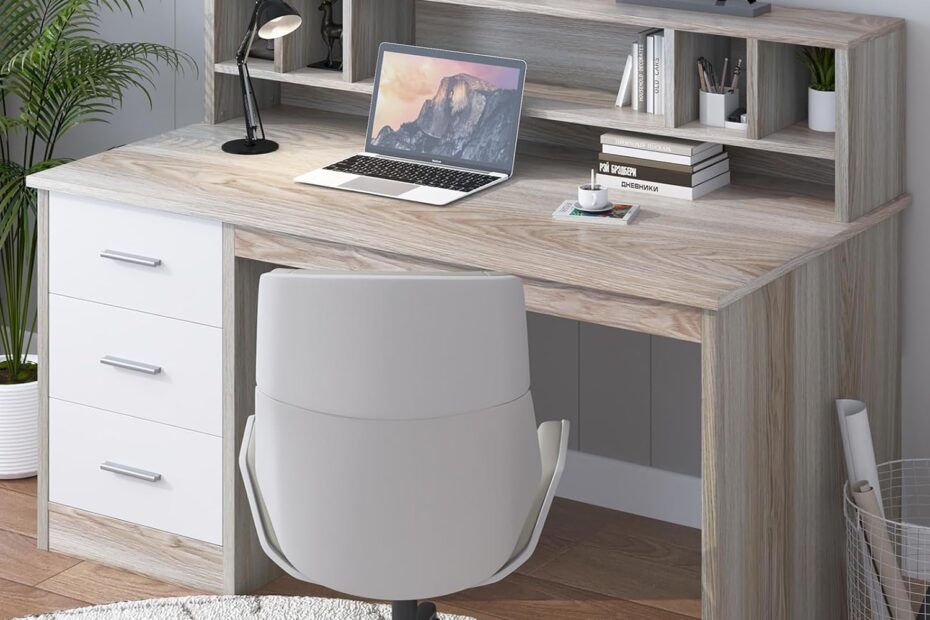 Maximize Your Space: The Ideal Small Desk with Storage for Home Offices!