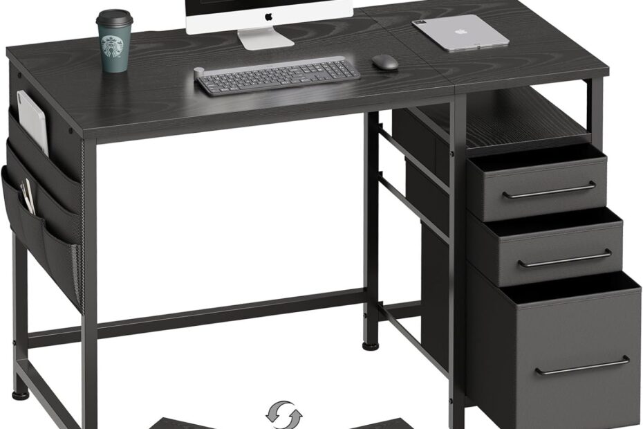Maximize Your Space: The Maihail 40-Inch Small Desk with Drawers Review