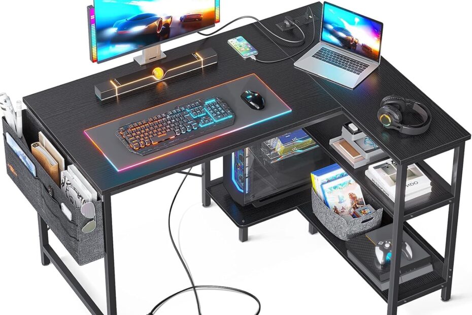 Maximize Your Space: The ODK 40-Inch L-Shaped Gaming Desk Review