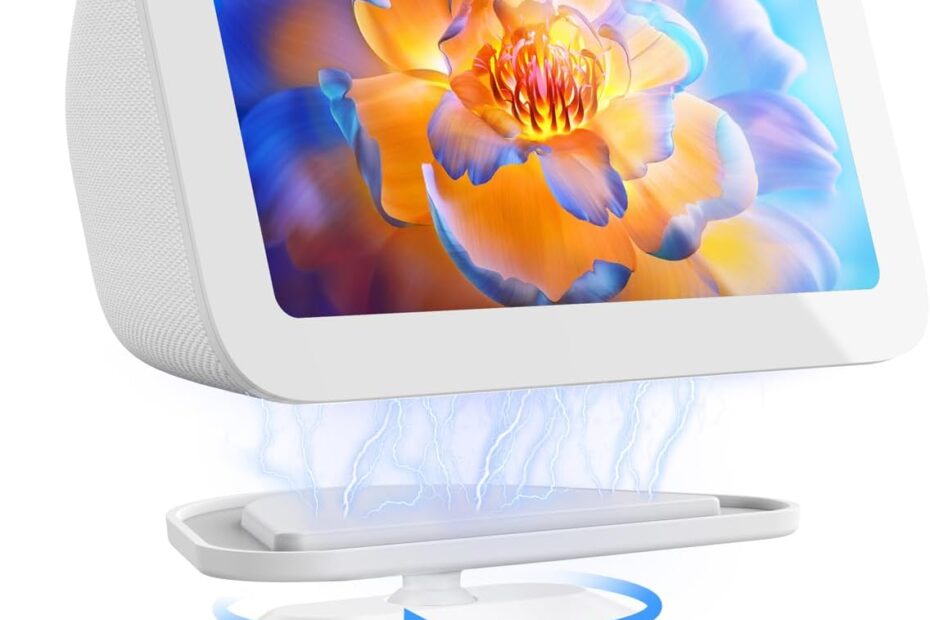 Maxonar Stand for Echo Show 5: Ideal Adjustable Support for Your Smart Speaker!