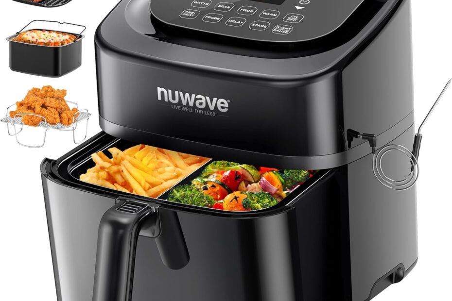 Nuwave Brio 10-in-1 Air Fryer: Your Ultimate Kitchen Companion for Quick and Delicious Meals!