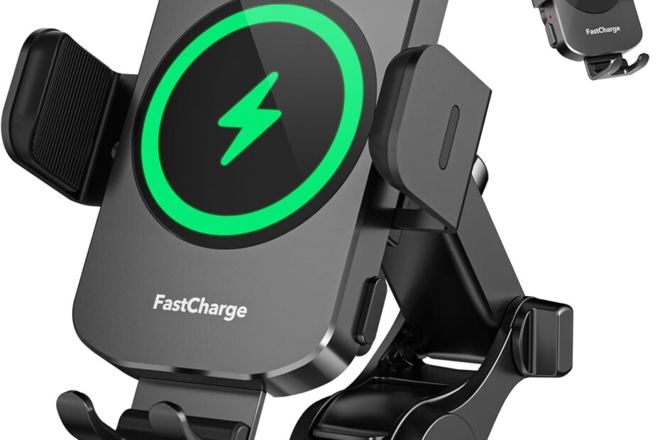 Power on the Go: Unleashing the Speed of the 15W Wireless Car Charger!
