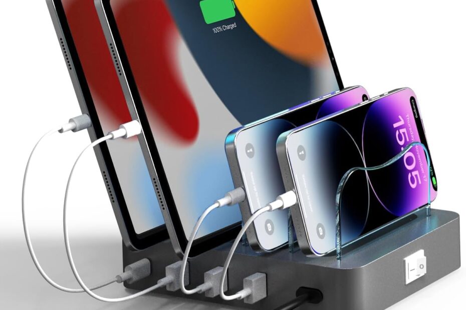 Power Up: The Ultimate 4-Port 20W PD Charging Station Review!