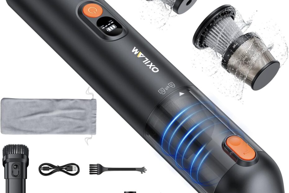 Powerful Clean on the Go: OXILAM Cordless Car Vacuum Review