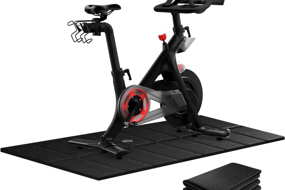 Protect Your Floors: The Ultimate Non-Slip Bike Mat for Peloton Lovers!