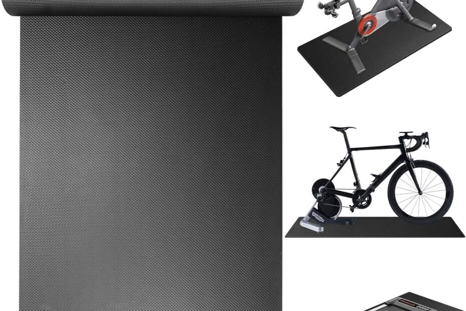 Protect Your Floors: The Ultimate Treadmill Mat for Your Peloton Bike!