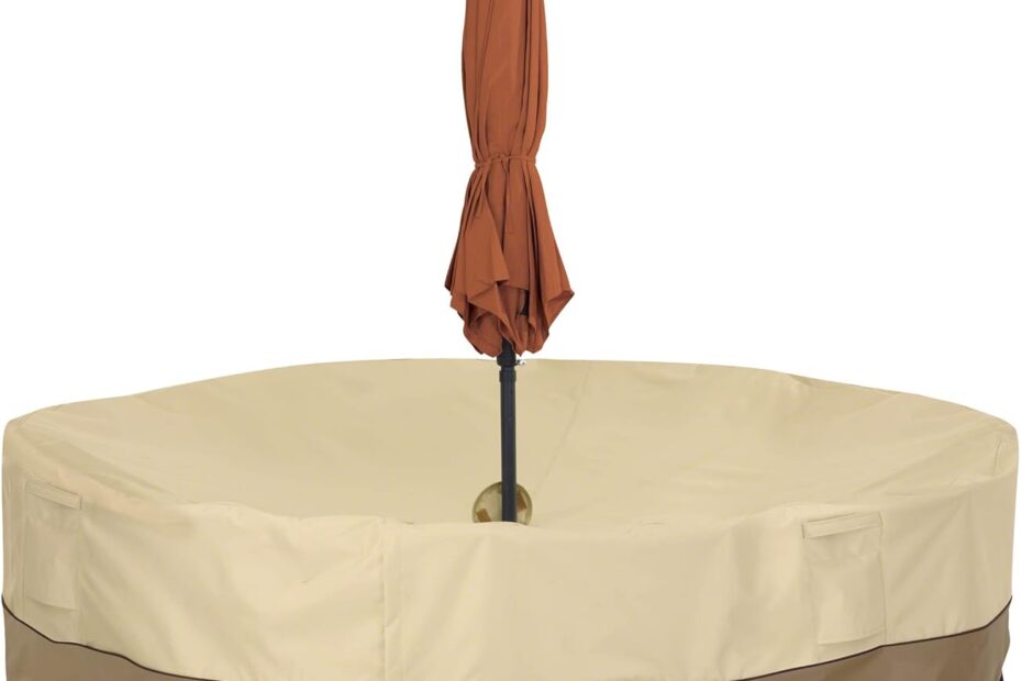 Protect Your Patio: Classic Accessories Veranda Water-Resistant Table & Chair Cover Review