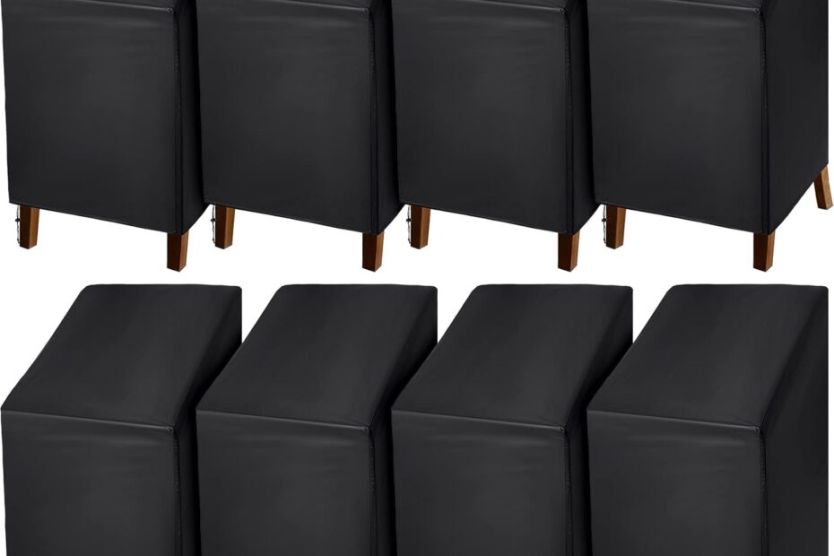 Protect Your Patio: Moukeren 8 Pcs Waterproof Chair Cover Review