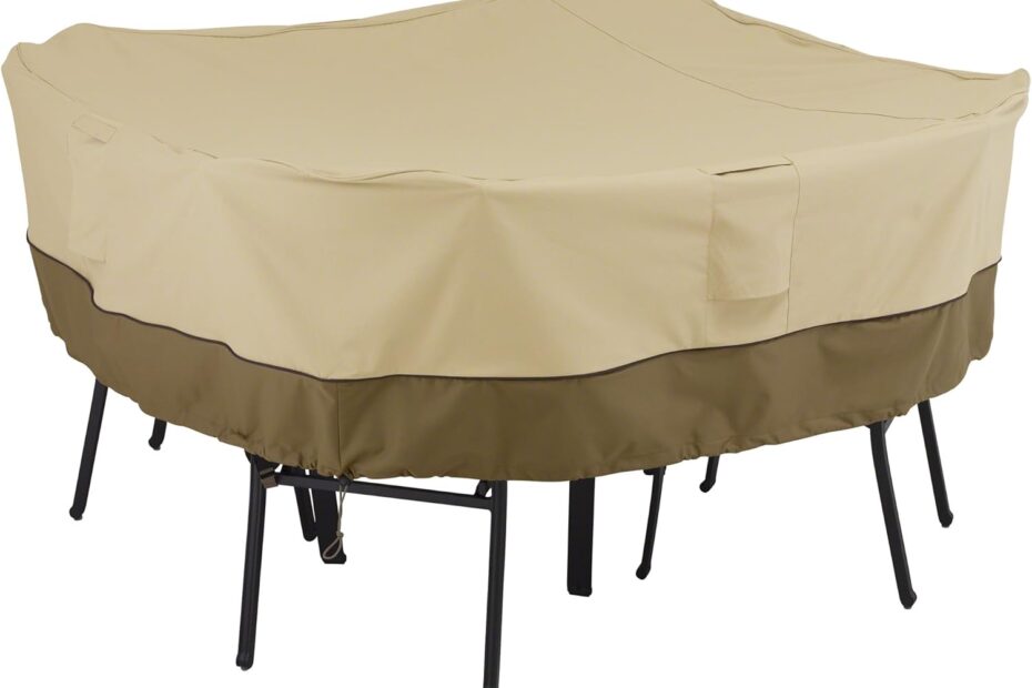 Protect Your Patio: Review of the Classic Accessories Veranda 66" Table & Chair Set Cover
