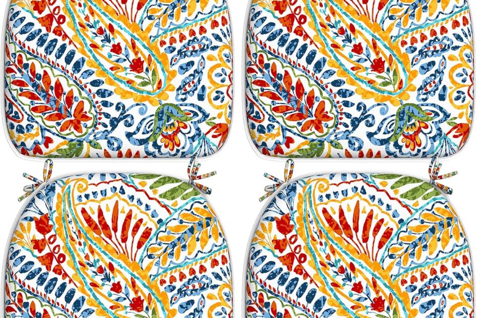 Revamp Your Space: LVTXIII Plush Paisley Chair Cushions Review