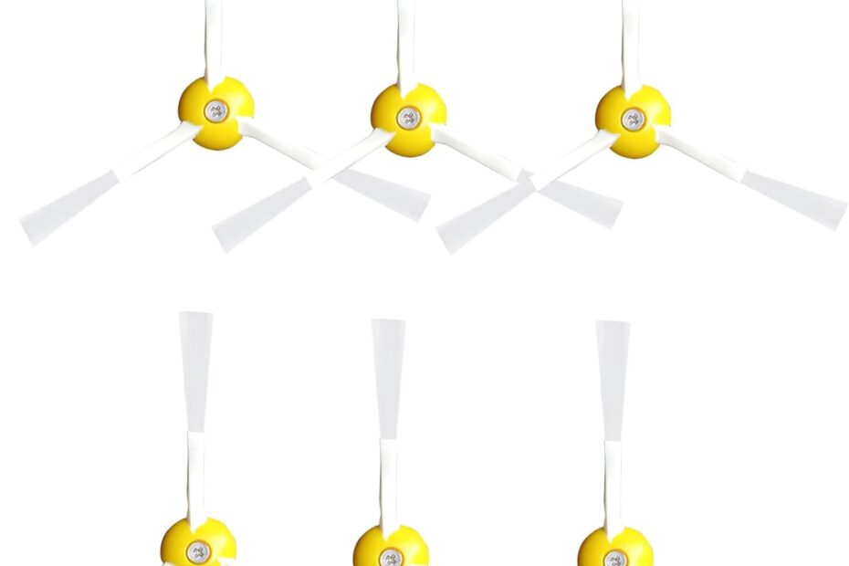 Revive Your Roomba: 6-Pack Side Brush Replacement for Optimal Cleaning Performance!