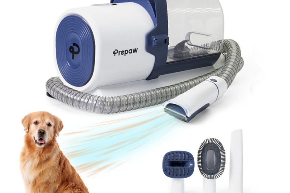 Revolutionize Pet Grooming: The 4-in-1 Grooming Kit with Vacuum Power!