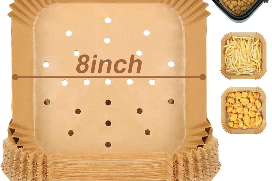 Revolutionize Your Air Frying: BYKITCHEN Square Air Fryer Liners Reviewed!