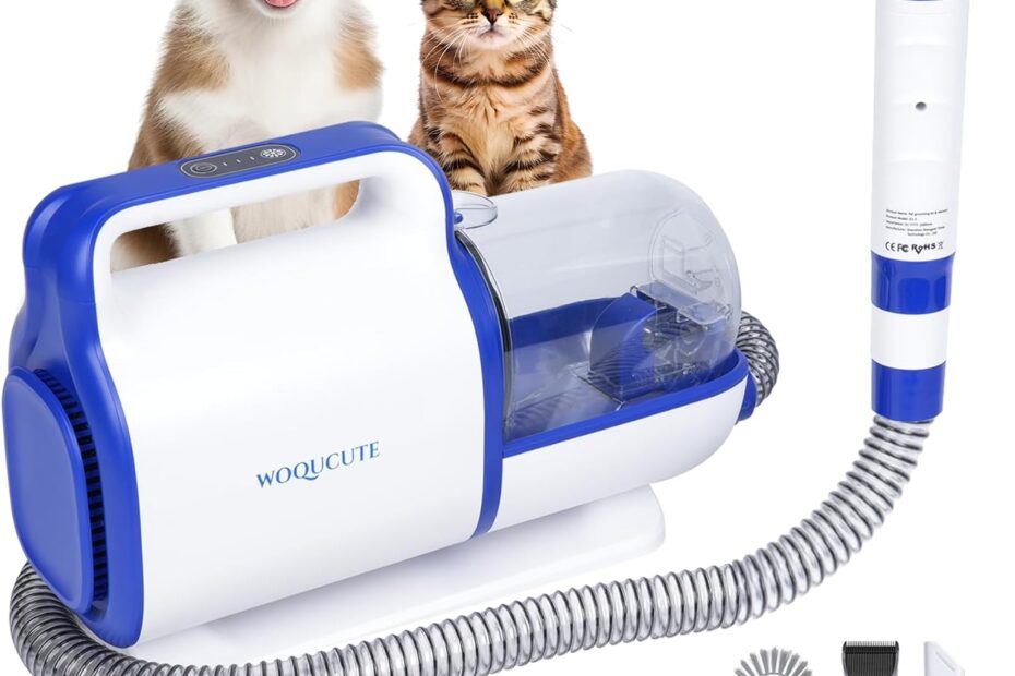 Say Goodbye to Shedding: The Ultimate Cordless Dog Grooming Vacuum Kit Review!