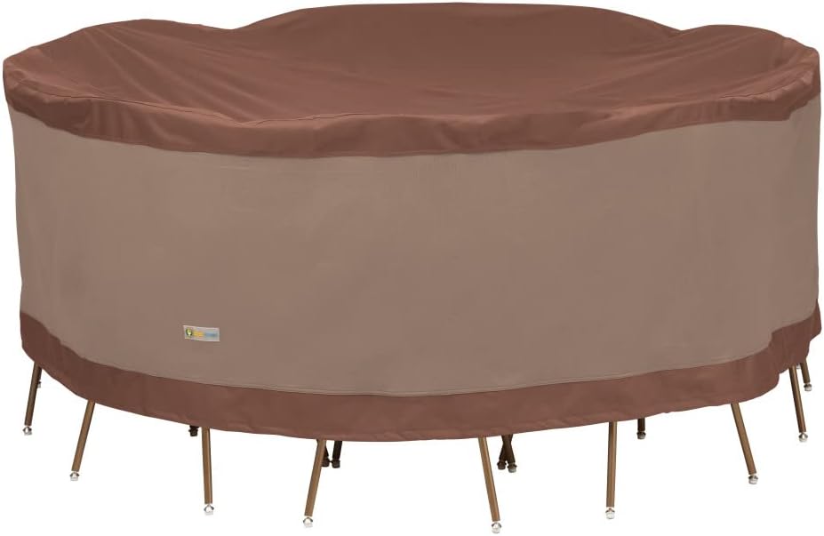 Shield Your Patio: Duck Covers Ultimate Water-Resistant Table & Chair Set Cover Reviewed!