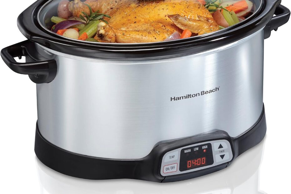 Slow Cooking Simplified: A Review of the Hamilton Beach 8 Quart Programmable Slow Cooker