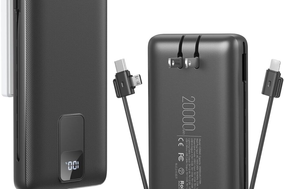 Stay Powered Anywhere: Charmast 20000mAh Fast Charging Portable Charger Review