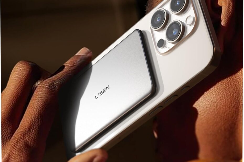 Stay Powered on the Go: LISEN MagSafe Portable Charger Review