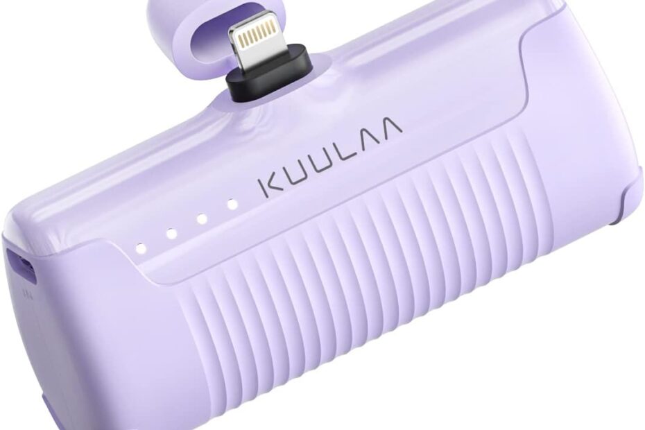 Stay Powered on the Go: The Cute Kuulaa Mini Power Bank for iPhone!