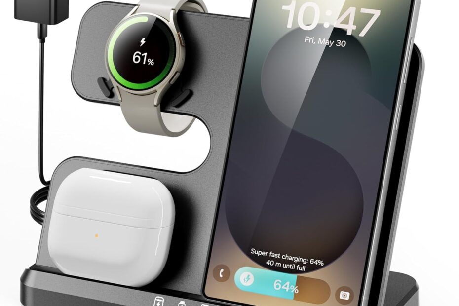 Streamline Your Power: The Ultimate 3-in-1 Charging Station for Samsung Devices