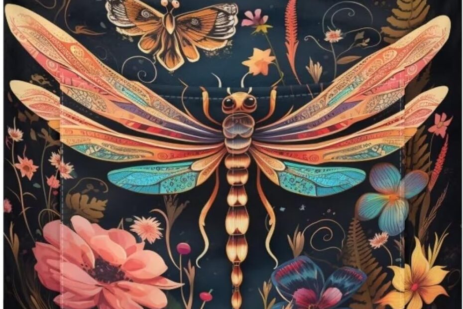 Stylish Protection: Review of the Dragonfly Butterfly Dust Cover for Instant Pot